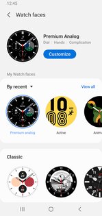 Galaxy Wearable 2.2.70.26060861. Скриншот 6