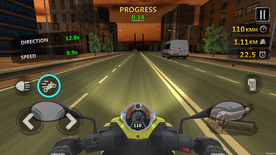 Moto Traffic: Race Master 3D 1.4.0. Скриншот 1