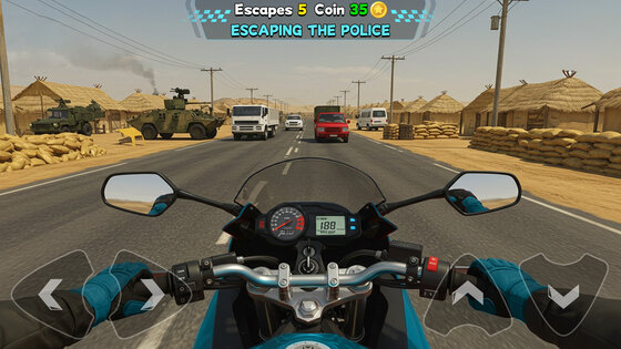 Moto Traffic: Race Master 3D 1.4.0. Скриншот 10