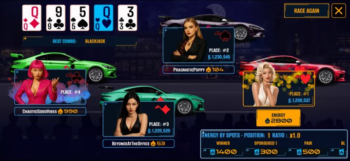 Aces Race 2.2. Скриншот 6
