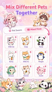 Emoji Battery & Shimeji Pet 1.0.1. Скриншот 5