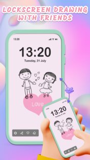 WeDraw: Lockscreen Drawing 1.2.0. Скриншот 2