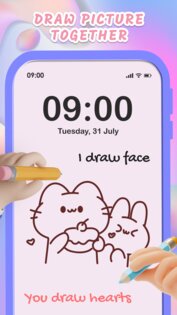WeDraw: Lockscreen Drawing 1.1.8. Скриншот 5