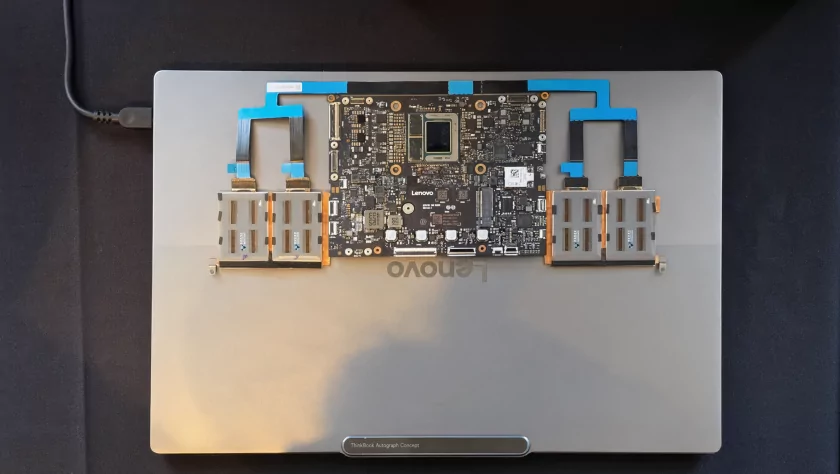 Lenovo ThinkBook AeroBlade: концепт ультратонкого ноутбука без вентиляторов