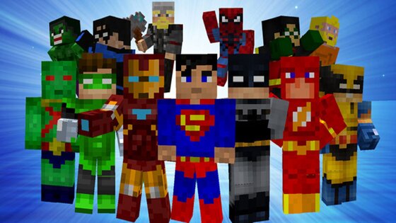 Superheroes Minecraft 25.0.2. Скриншот 32