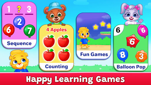 Цифры: счет и обведение фигур 2.2.5. Скриншот 2