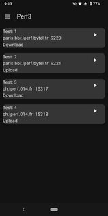 iPerf3Client 1.3. Скриншот 2