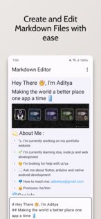 Markdown Editor 2.1.0. Скриншот 1