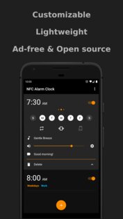 NFC Alarm Clock 12.7.5. Скриншот 1