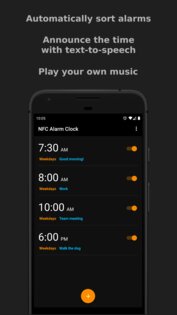 NFC Alarm Clock 12.7.5. Скриншот 4