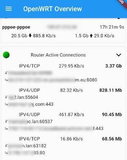 OpenWrt Manager 1.42.0. Скриншот 1