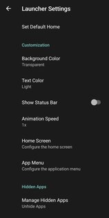 YAM Launcher 2.3. Скриншот 6