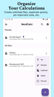 NerdCalci 4.9.7. Скриншот 6