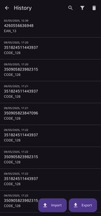 Bluetooth QR & Barcode to PC 2.3.2. Скриншот 3