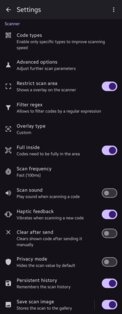 Bluetooth QR & Barcode to PC 2.3.2. Скриншот 7