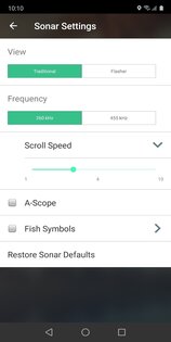Garmin STRIKER Cast 1.7.3194. Скриншот 7