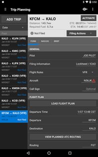 Garmin Pilot 26.4.1. Скриншот 15