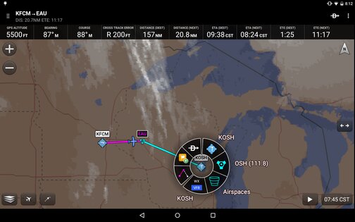 Garmin Pilot 26.9.1. Скриншот 18