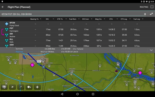 Garmin Pilot 26.4.1. Скриншот 21