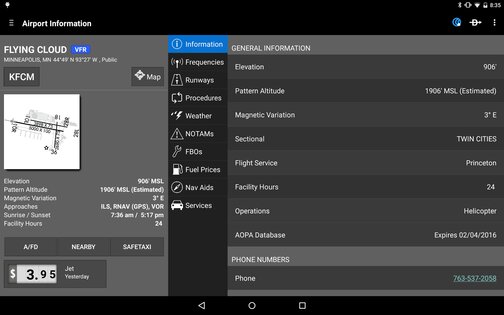 Garmin Pilot 26.9.1. Скриншот 22