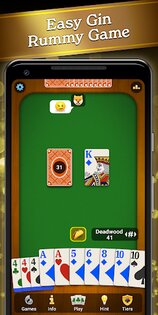 Gin Rummy Classic 2.2.0.2483. Скриншот 1