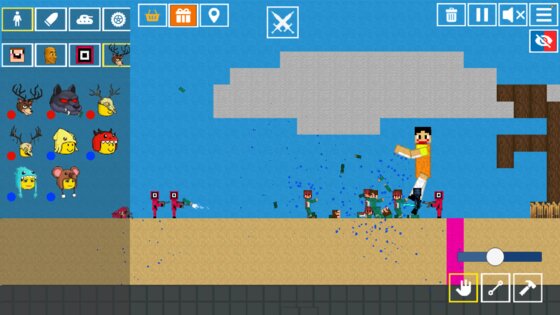 Square Chaos Sandbox 1.0.102. Скриншот 2