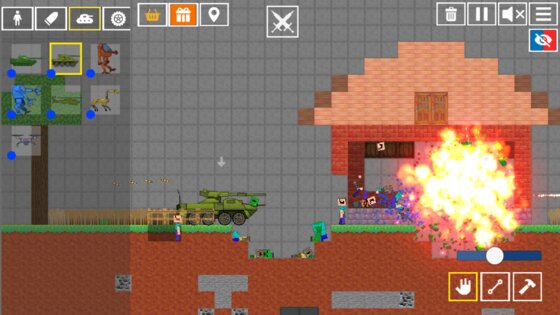 Square Chaos Sandbox 1.0.102. Скриншот 3