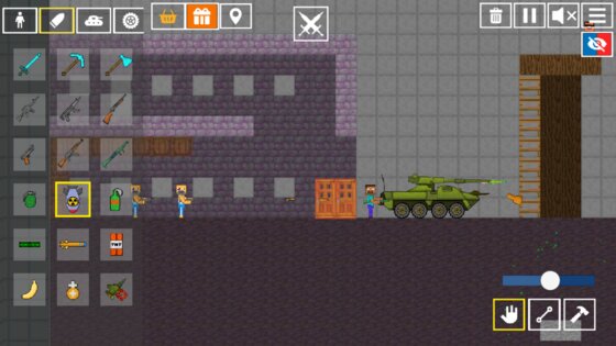 Square Chaos Sandbox 1.0.102. Скриншот 5