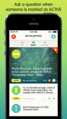 Для iOS появилось приложение Ask Me Anything для доступа к Q&A-сессиям на Reddit