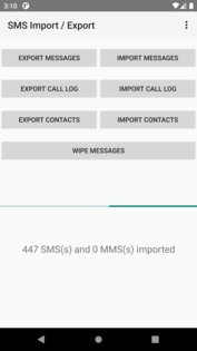 SMS Import / Export 2.12.0-standard. Скриншот 12