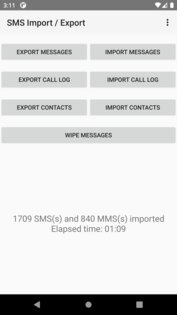 SMS Import / Export 2.12.0-standard. Скриншот 14