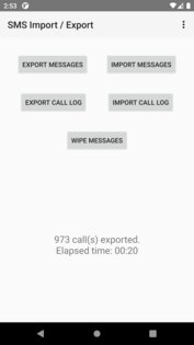 SMS Import / Export 2.12.0-standard. Скриншот 20