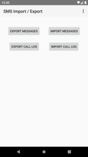 SMS Import / Export 2.12.0-standard. Скриншот 2