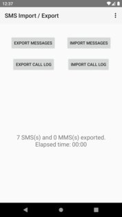 SMS Import / Export 2.12.0-standard. Скриншот 10