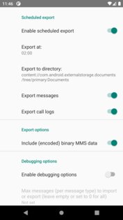 SMS Import / Export 2.12.0-standard. Скриншот 13