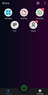sharing 1.5.4-alpha2. Скриншот 1