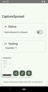CaptureSposed 1.1.0. Скриншот 1