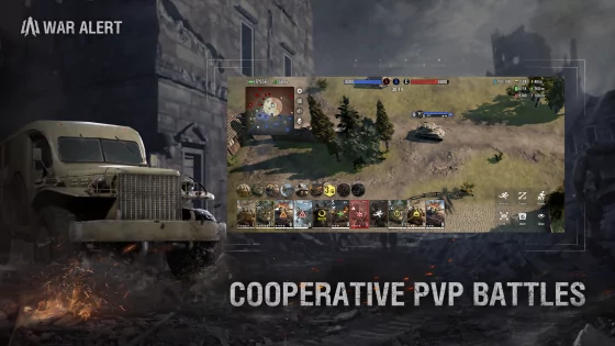 War Alert: WWII PvP RTS 1.5.0.1. Скриншот 1