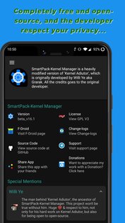 SmartPack-Kernel Manager 17.7. Скриншот 6