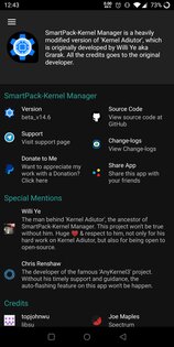 SmartPack-Kernel Manager 17.7. Скриншот 7