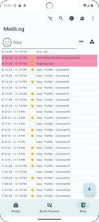 MediLog 3.7.2. Скриншот 23