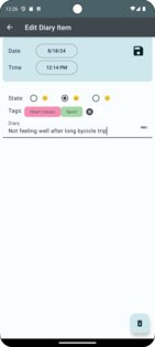 MediLog 3.8.1. Скриншот 2
