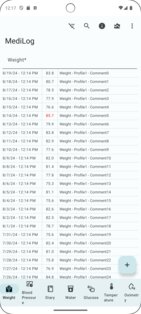 MediLog 3.7.2. Скриншот 10