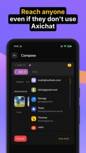 Axichat 0.8.9. Скриншот 5