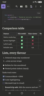 PilcrowMD 1.0.9. Скриншот 2