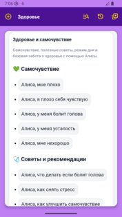 Команды Алисы 2.1. Скриншот 6