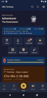 Idle Fantasy 1.15.4. Скриншот 1