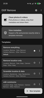 EXIF Remove 1.4.0. Скриншот 1