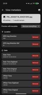 EXIF Remove 1.4.0. Скриншот 4