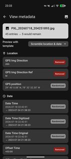 EXIF Remove 1.4.0. Скриншот 5